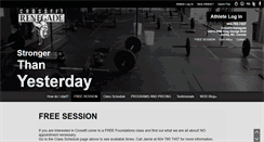 Desktop Screenshot of crossfitrenegade.com